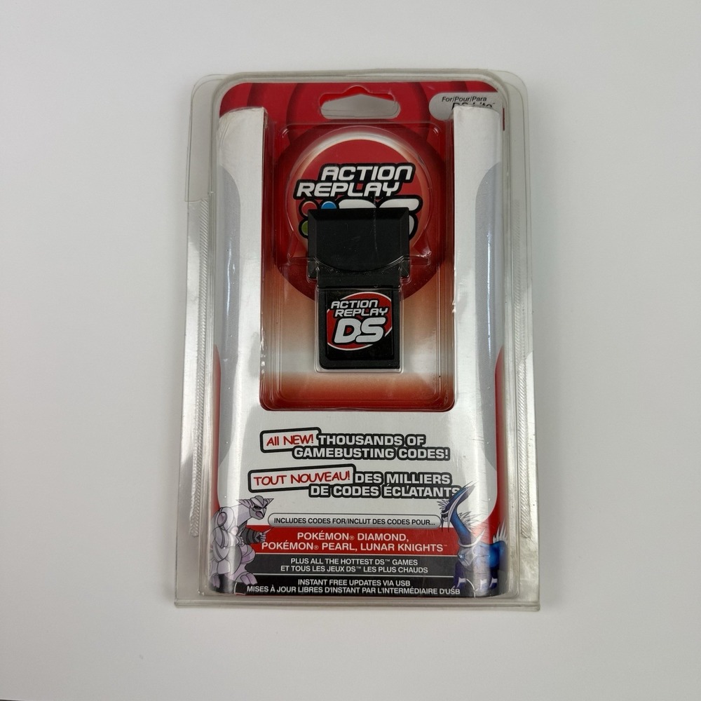 Action Replay DS for Nintendo DS Lite and DS New Broken Packaging